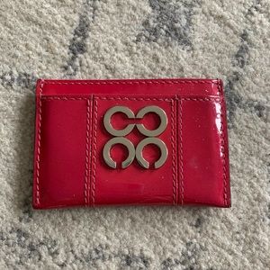 COACH pink wallet